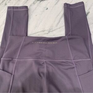 Victoria's Secret Gray Pocket Leggings High Waist‎ Athletic Workout Size 6